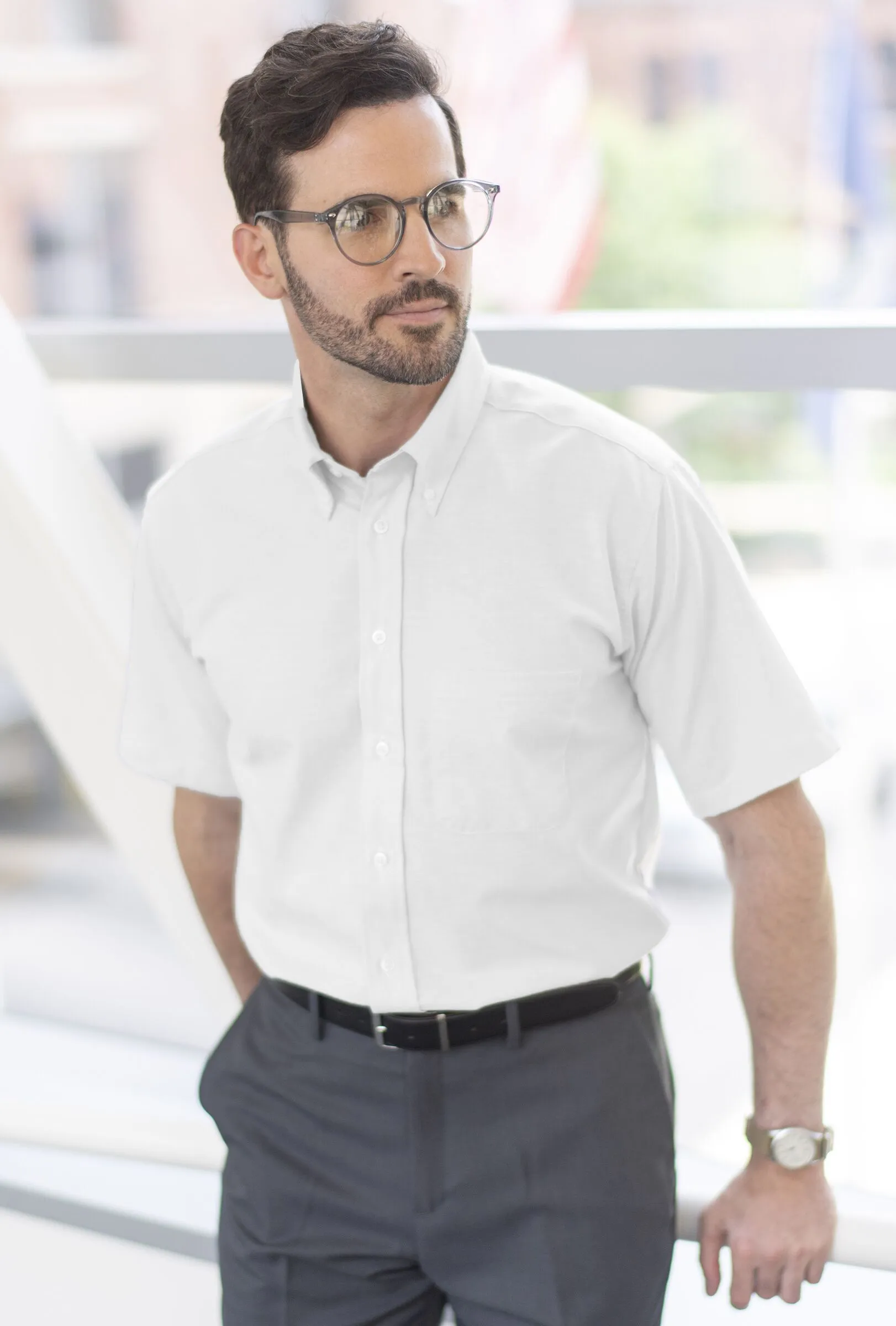 Men's Oxford Button Down Shirt