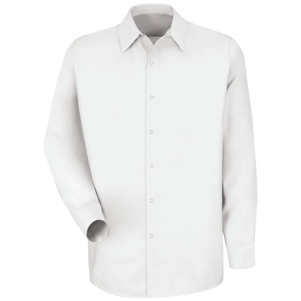 Long Sleeve White Food Processing Shirt