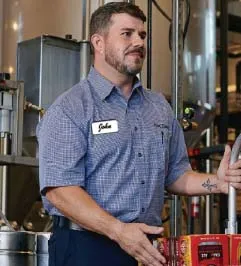 Men's Mini-Plaid Work Shirt