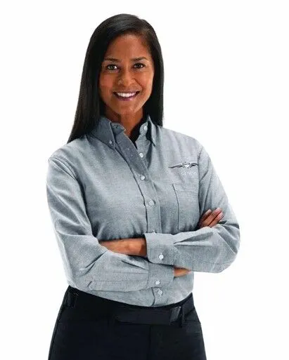 Button Up Oxford Long Sleeve Shirts