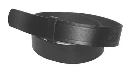 Scratchless Leather Work Belt Black