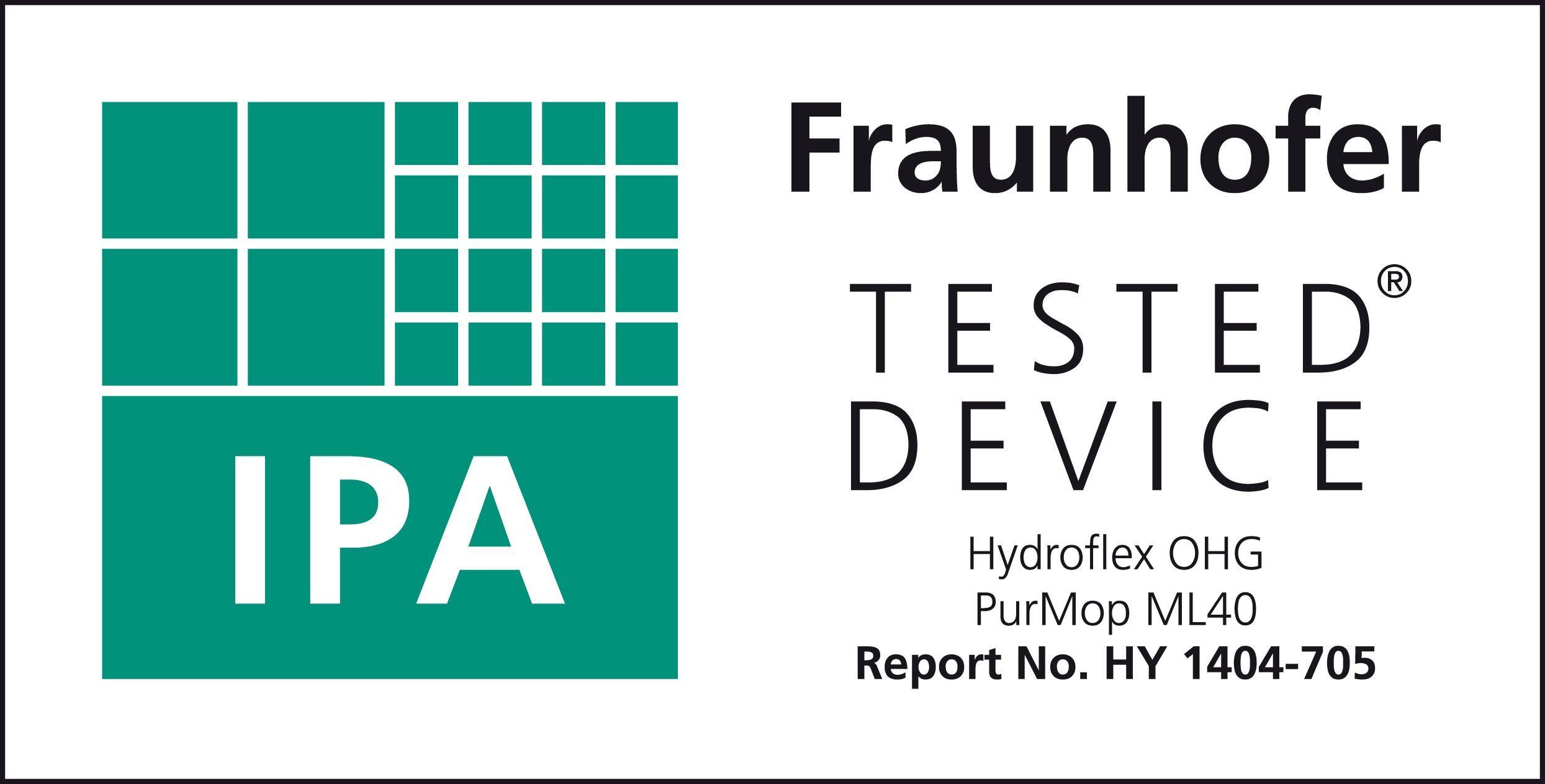 Fraunhofer IPA Tested Device