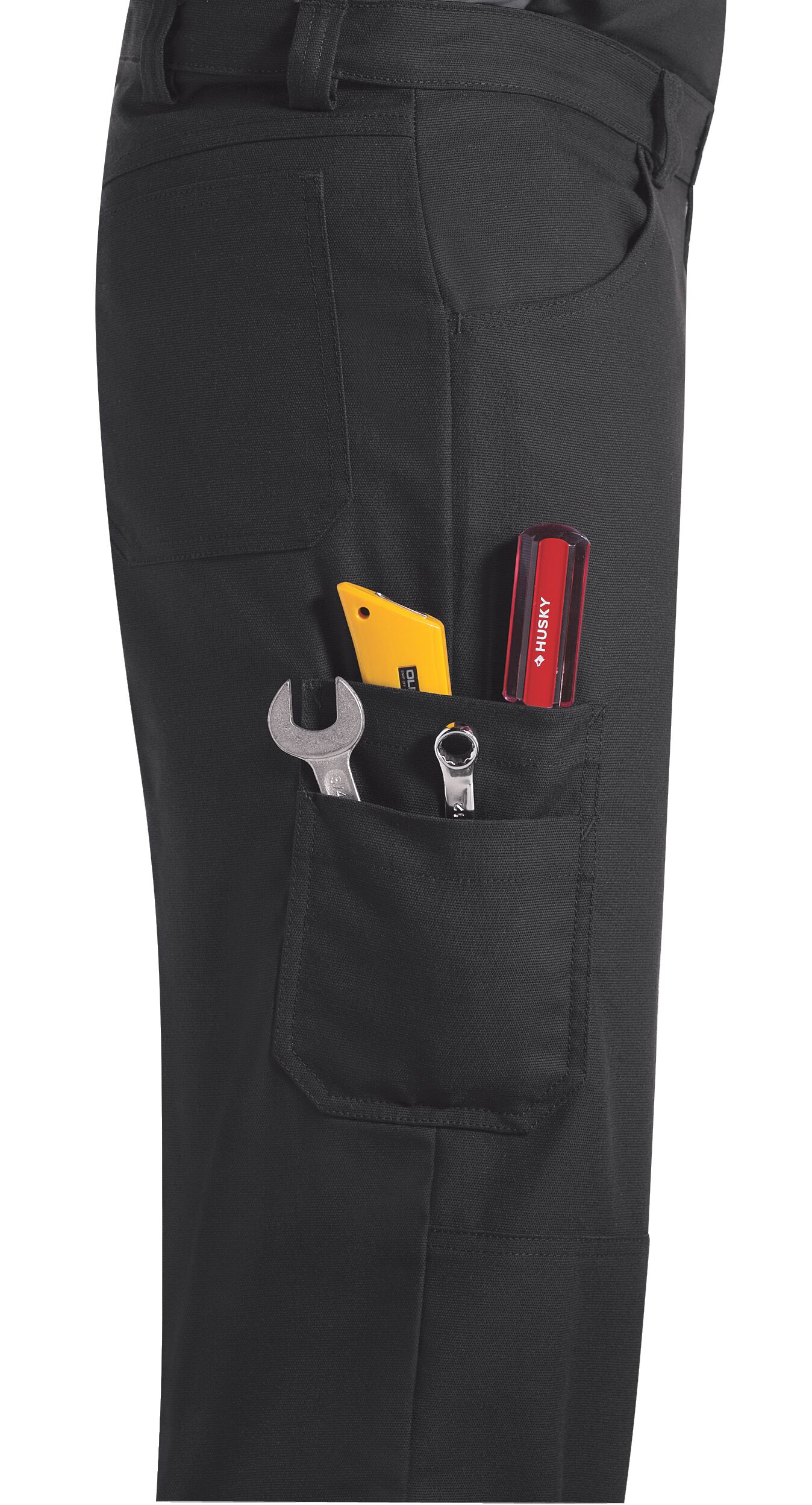 Men's Performance Shop Pants (Side Pocket View)