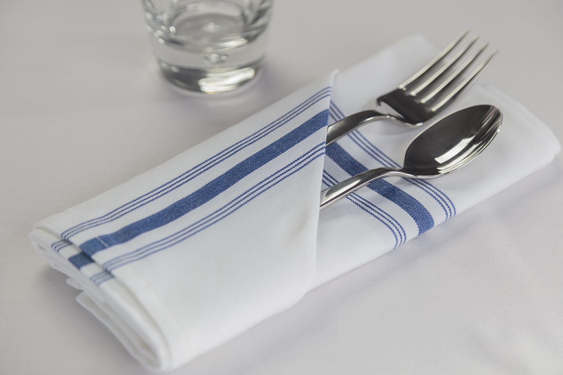 Blue Stripe Bistro Napkins