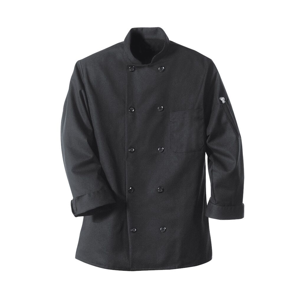 10 Pearl Button Chef Coat - Image 3