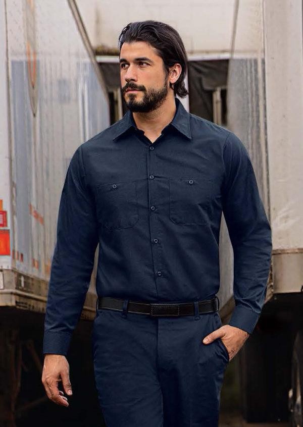 Industrial Men's Long Sleeve Shirts