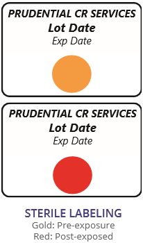 Prudential Sterile Labeling