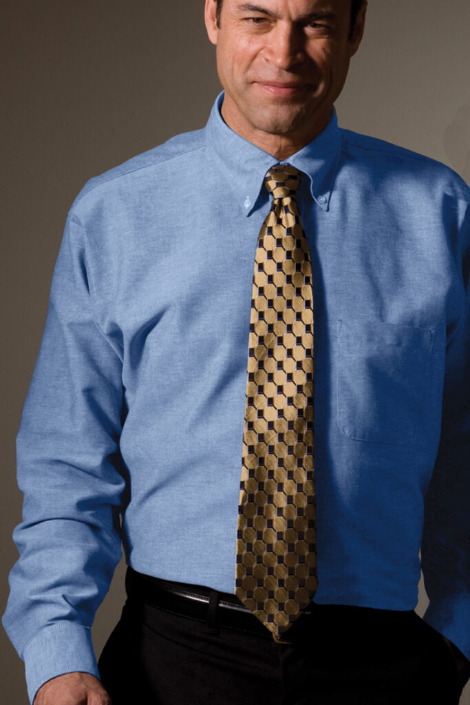 Man in a Nice Work Shirt with a Tie