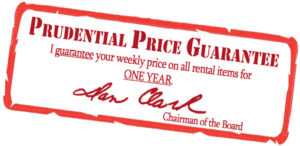 Prudential's Price Guarantee Stamp