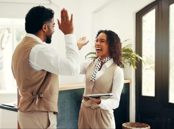 Guest Services Wearing Uniforms