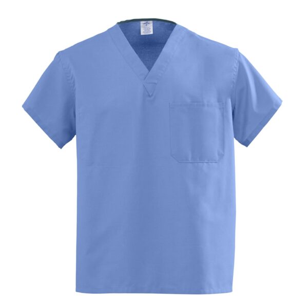 Blue Scrub Top for Men & Women Nurses