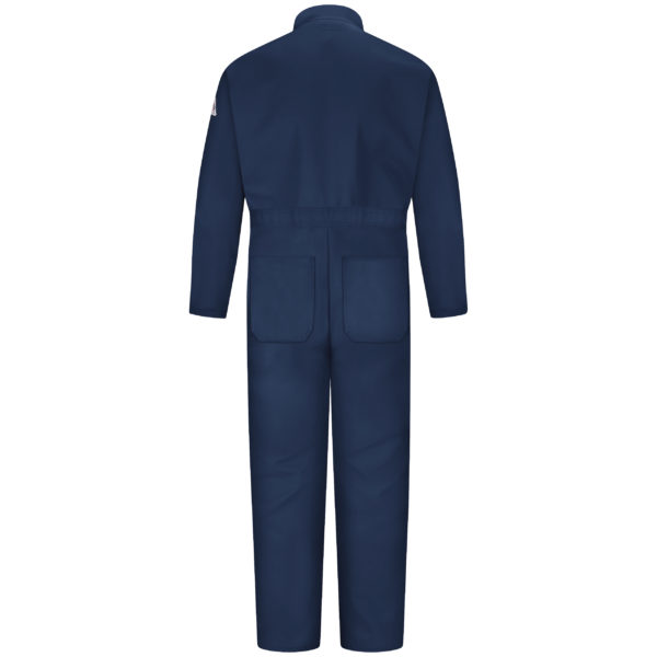 Fire Resistant Cotton Contractor Coveralls Navy