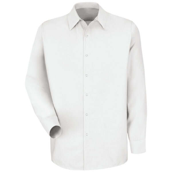 Long Sleeve White Food Processing Shirt