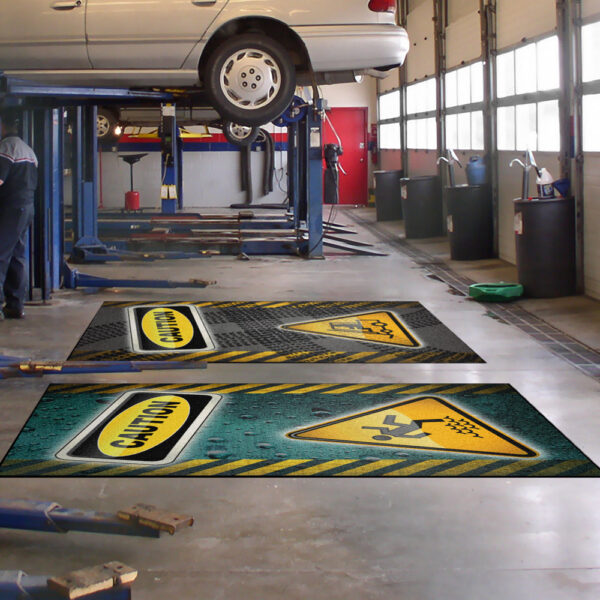 Commercial Bilingual Safety Mats