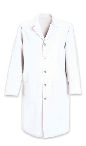 Lab Coat with Buttons — L : U