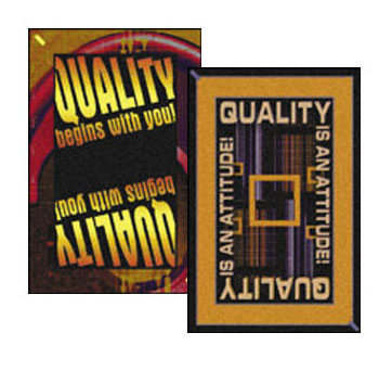 Commercial Quality Custom Message Mats