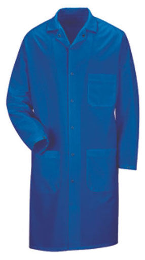Blue Unisex ESD Lab Coat