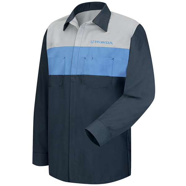 Auto Shirt with a Work Uniform Logo Printed