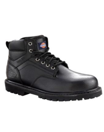 black safety work boot