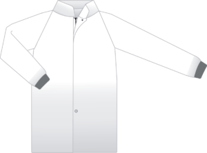 AB4800 Cleanroom Jacket Front View
