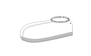 AB4800 Cleanroom Shoecover Sketch