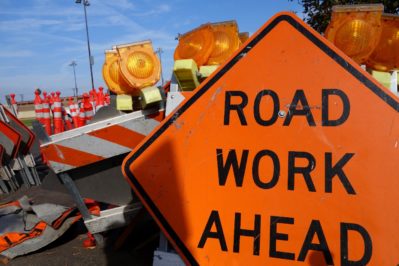 traffic safety roadwork signs