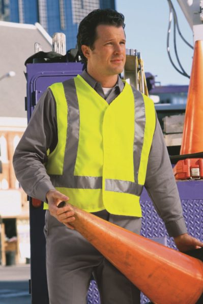 Men High Visibility Safety Vest