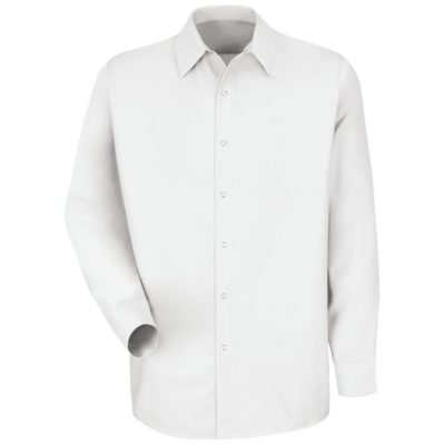 white shirt with long sleeves