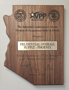 VPP Aware - Prudential Overall Supply in Phoenix, AZ
