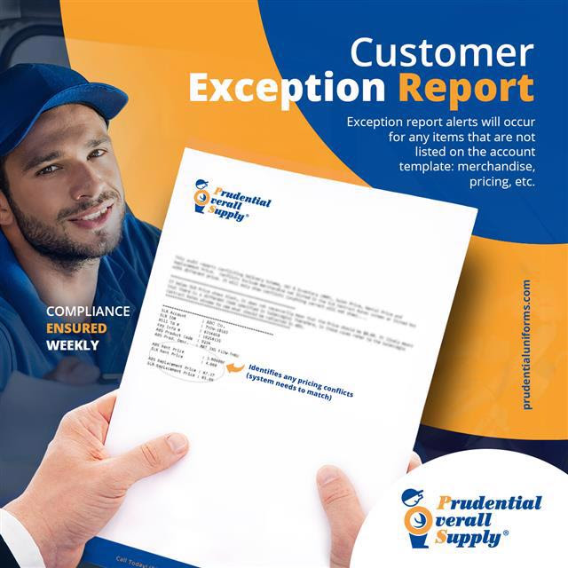 Customer Exception Report