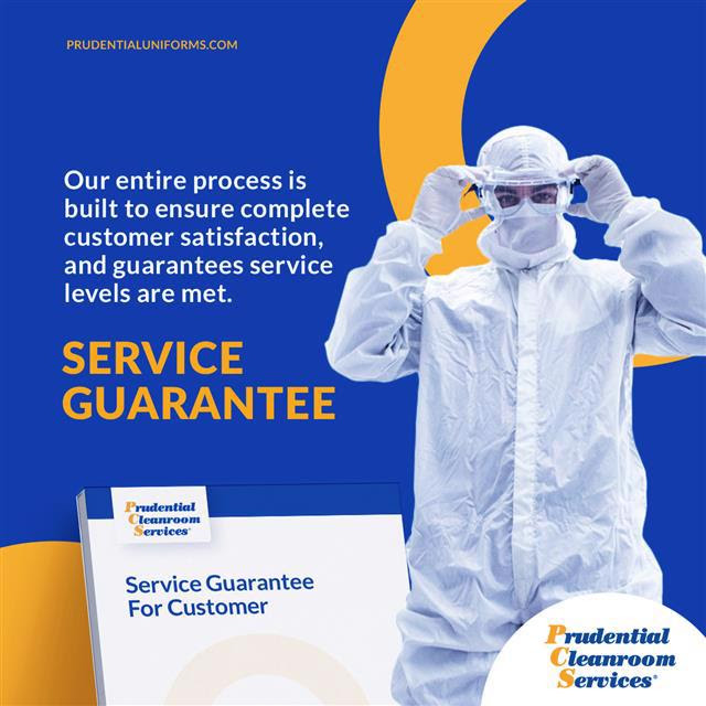 Cleanroom Service Guarantee