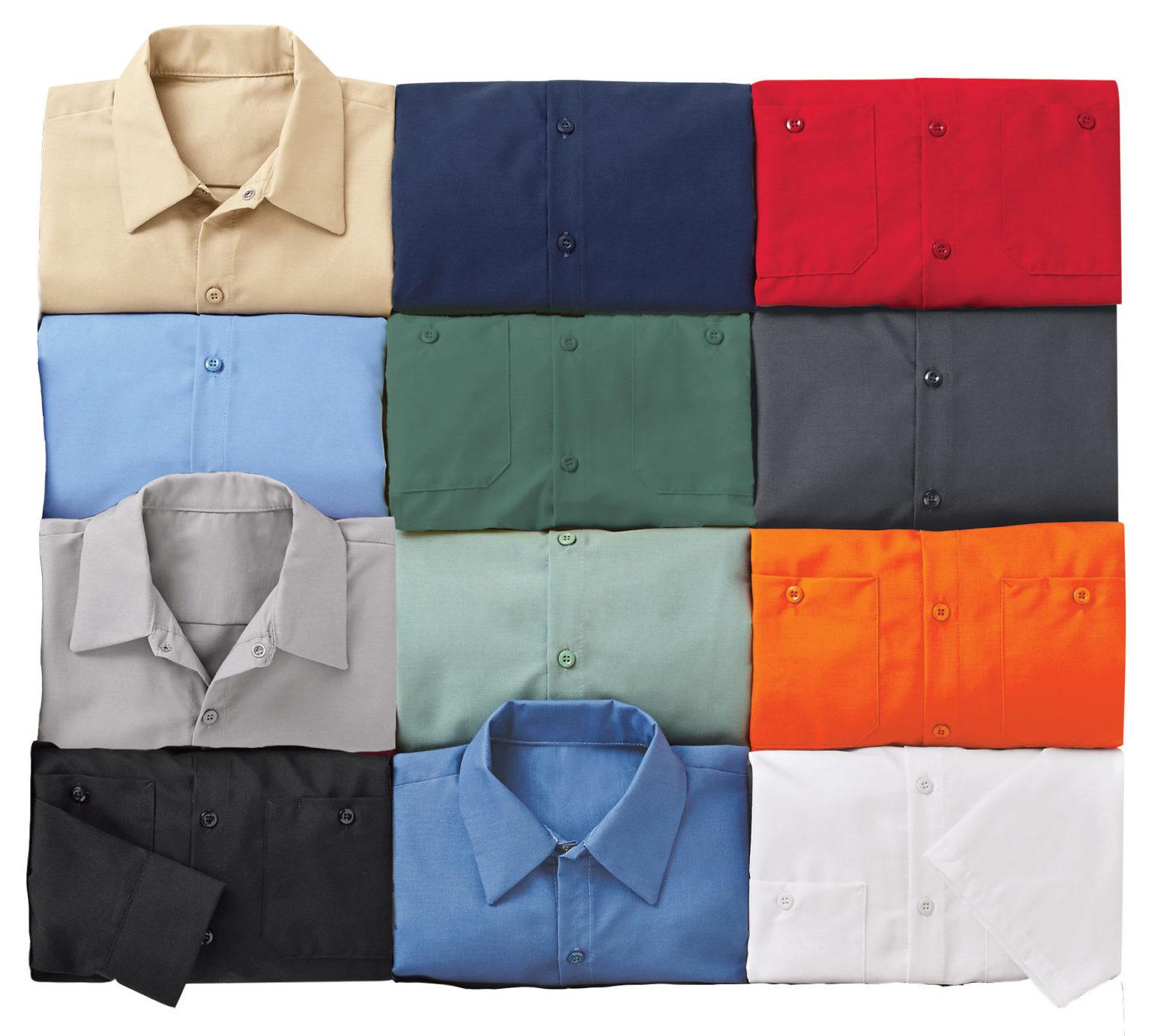 Men's Cotton Wrinkle Resistant Industrial Shirts