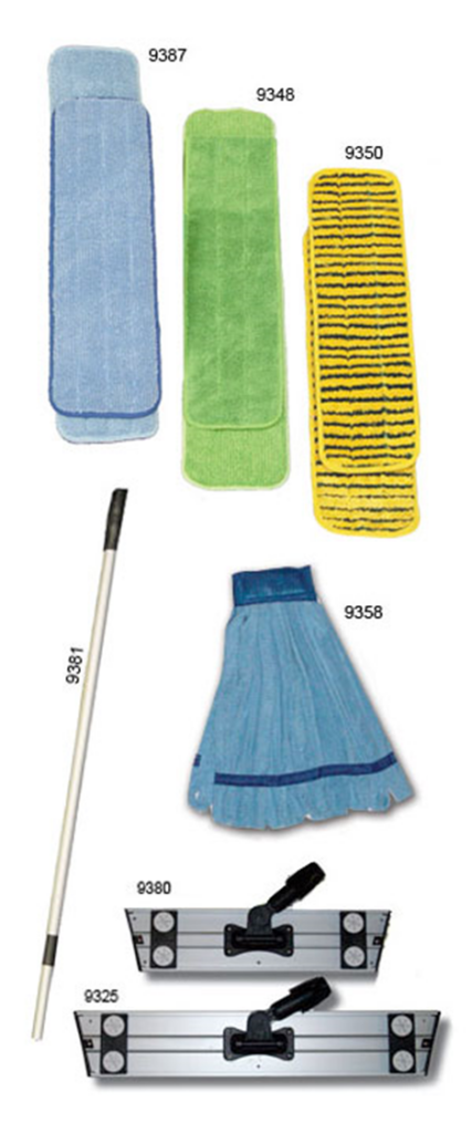 Microfiber mop system