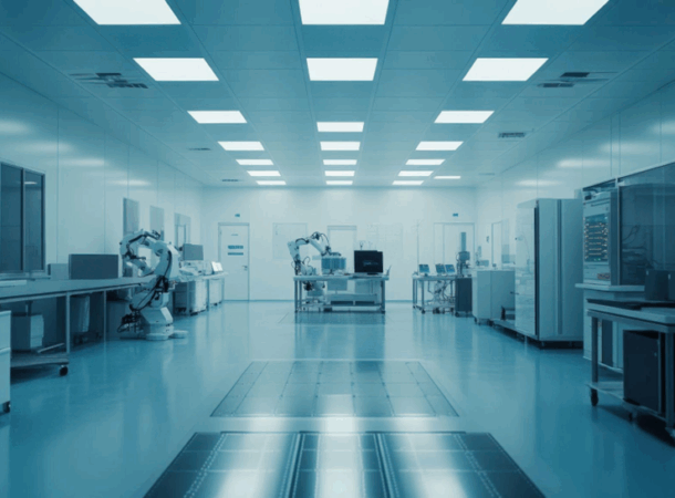 A state-of-the-art cleanroom
