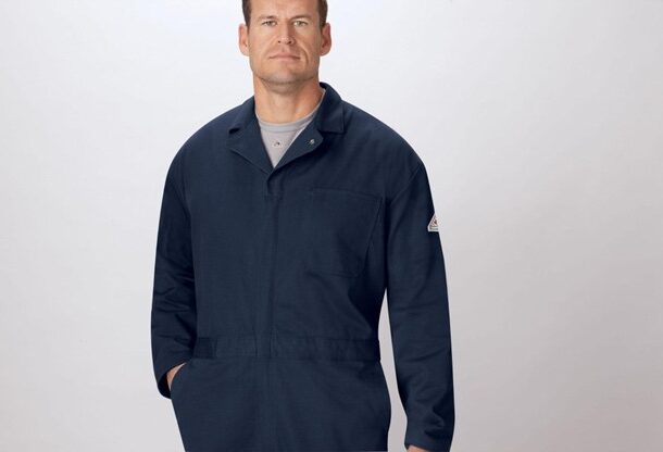 Man in Fire Resistance Uniforms