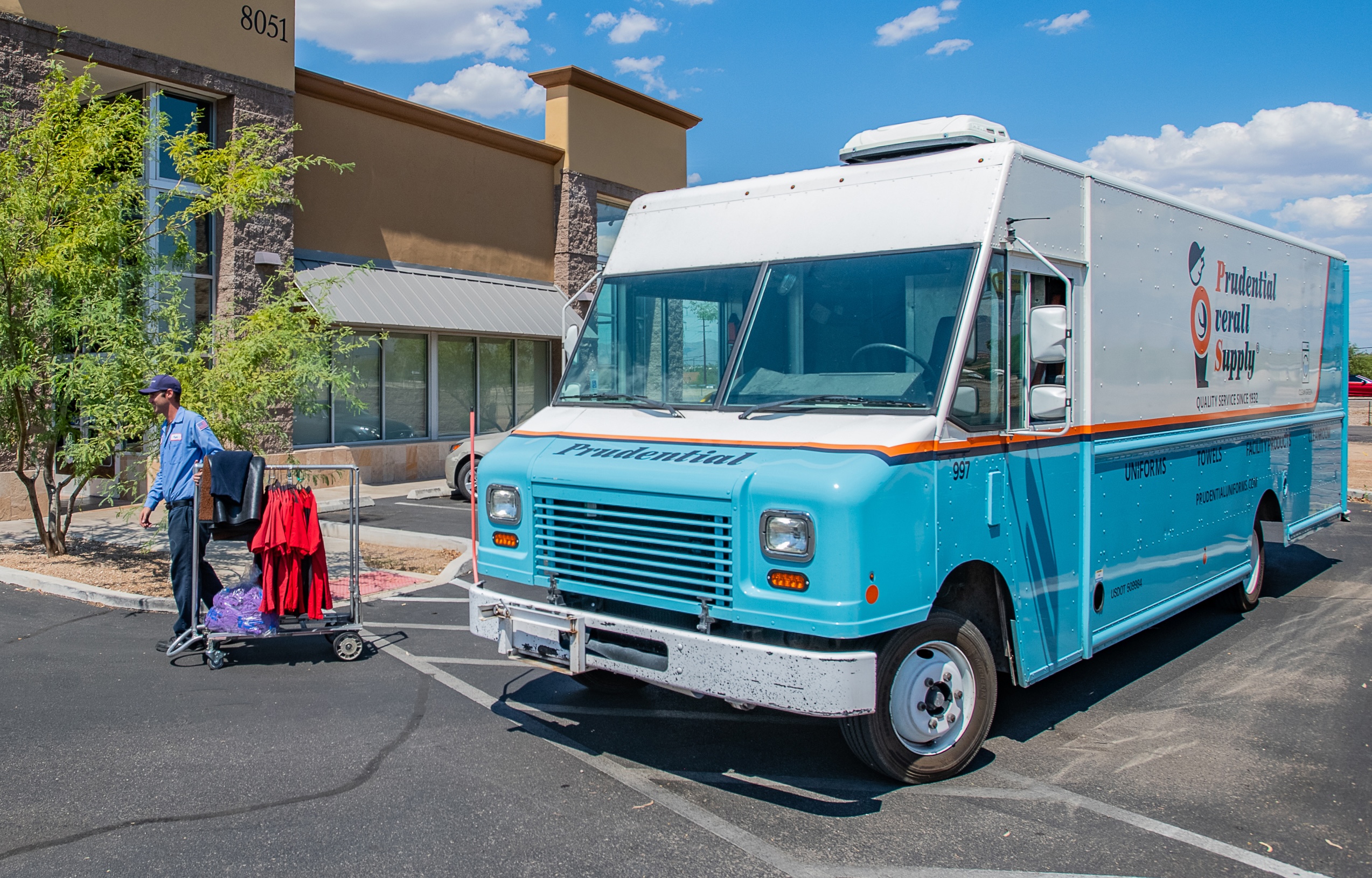 Prudential Delivery truck